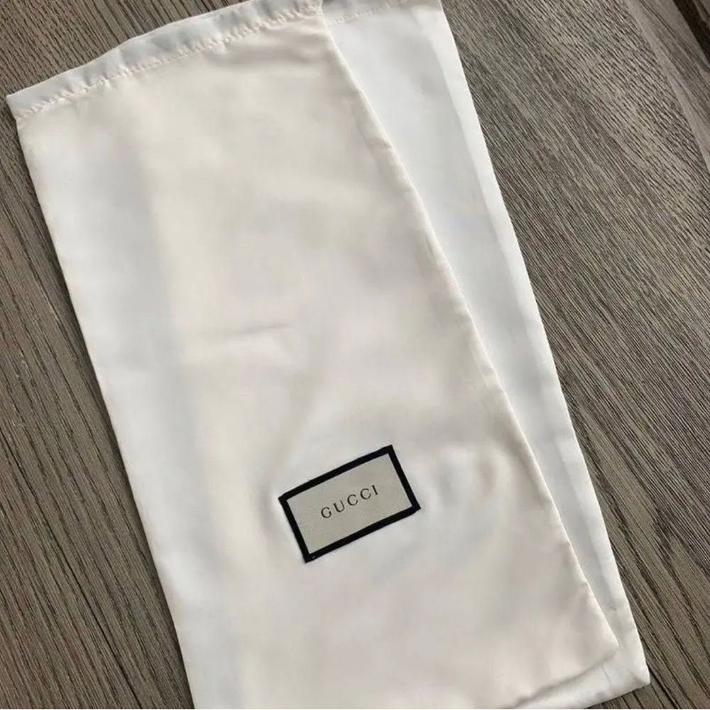 Gucci Dust/Shoe Bag - Silk - Brand New - 2 pcs